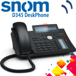 Snom-D345-IPPhone-india
