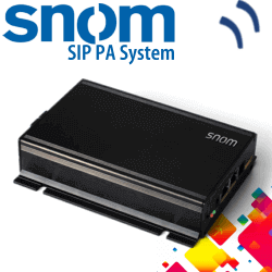 Snom IP PA System India